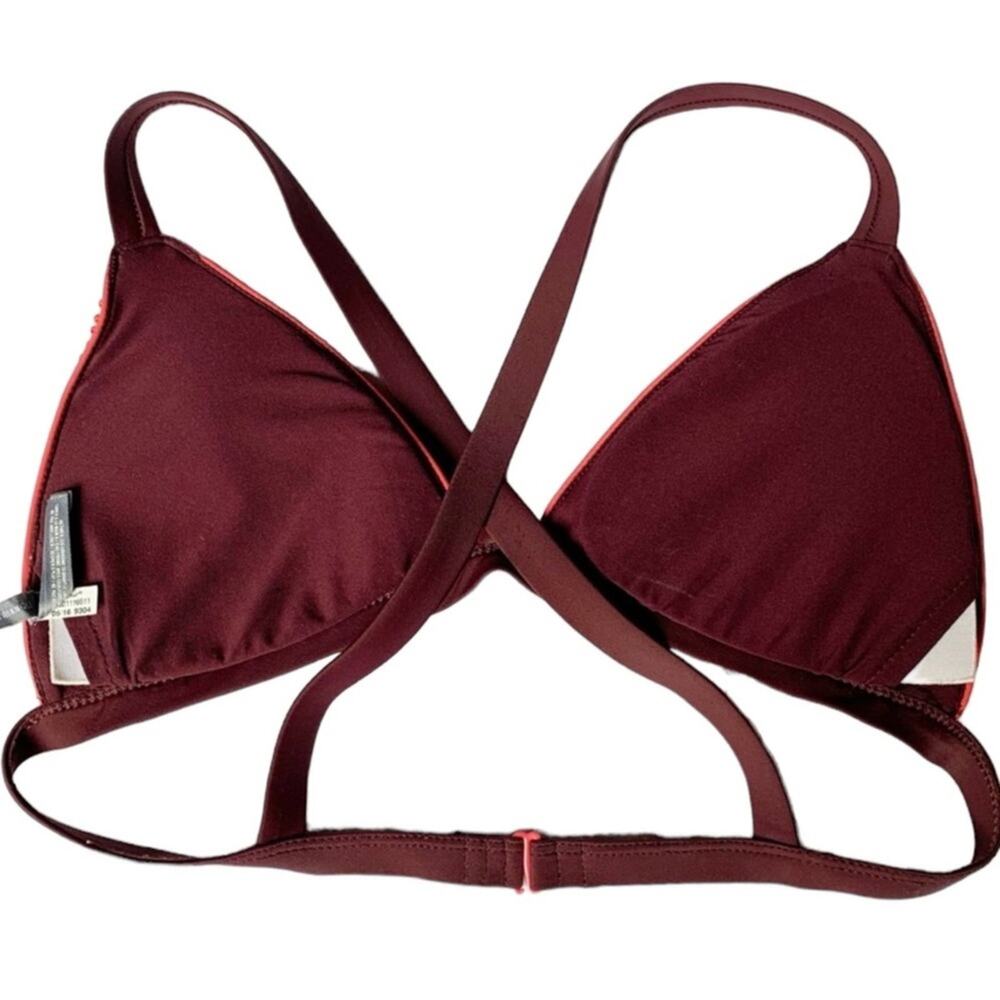 NWT Aerie Beaded Triangle Bikini Triangle top 44.95 retail Size Medium - Picture 3 of 4